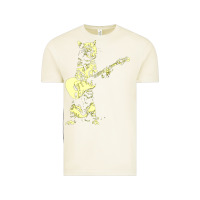 Vintage Arctic cat playing guitar Vintage Tee - linhVisuals