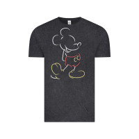 Vintage Black micke mouse tshirt Vintage Tee - linhVisuals