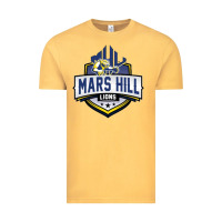 Vintage Mustard mars hill university Vintage Tee - linhVisuals