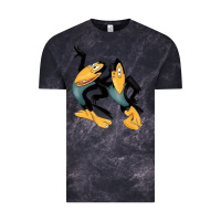Cloud Black Heckle and Jeckle Vintage Tee - linhVisuals