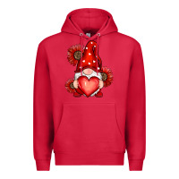 Cardinal valentines day red Premium Hoodie - RanaPortraitStore