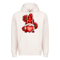 Pale Pink valentines day red Premium Hoodie - RanaPortraitStore