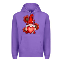 Purple valentines day red Premium Hoodie - RanaPortraitStore