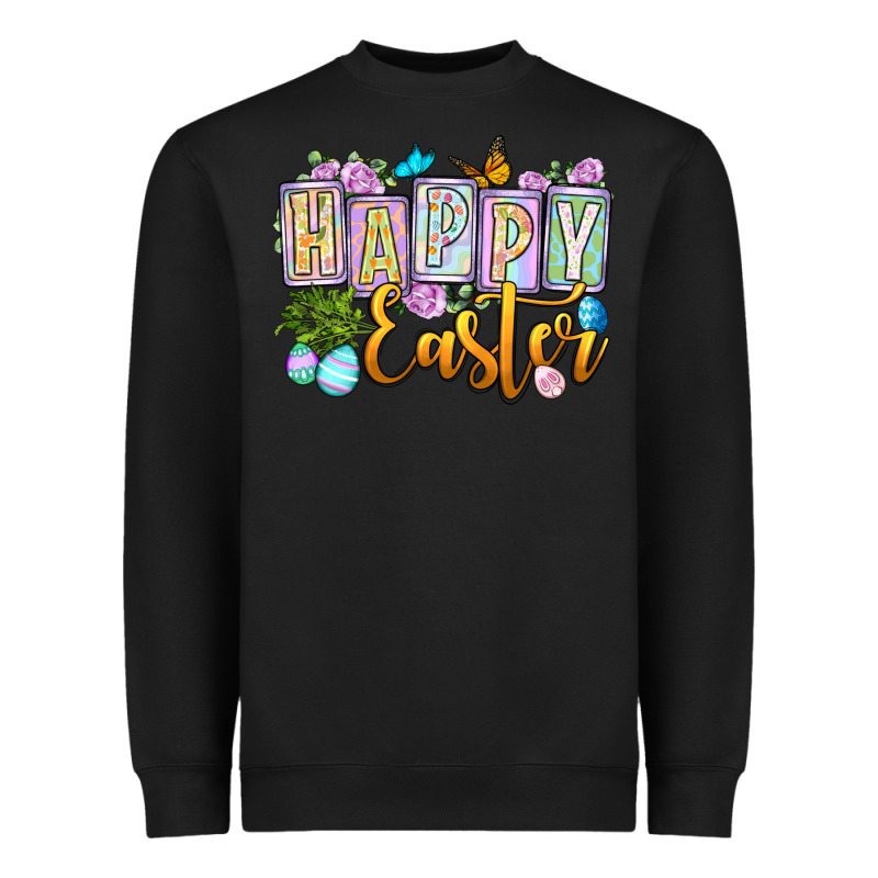 Happy Easter Heavyweight Sweatshirt by OliviaCreatesArt | Teevron