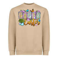 Mushroom Happy Easter Heavyweight Sweatshirt - OliviaCreatesArt
