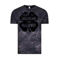 Cloud Black prone to shenanigans and malarkey Vintage Tee - linhVisuals