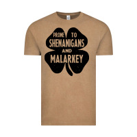 Vintage Coffee prone to shenanigans and malarkey Vintage Tee - linhVisuals