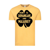 Vintage Mustard prone to shenanigans and malarkey Vintage Tee - linhVisuals