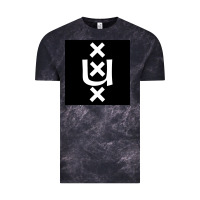 Cloud Black Amsterdam University Vintage Tee - linhVisuals