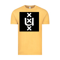 Vintage Mustard Amsterdam University Vintage Tee - linhVisuals