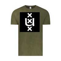 Vintage Olive Amsterdam University Vintage Tee - linhVisuals