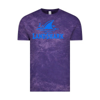 Cloud Purple landshark Vintage Tee - linhVisuals