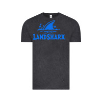 Vintage Black landshark Vintage Tee - linhVisuals