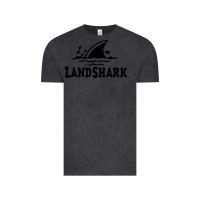 Vintage Black landshark Vintage Tee - linhVisuals
