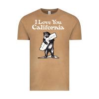 Vintage Camel i love you california bear state hug Vintage Tee - linhVisuals