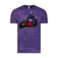 Cloud Purple Superbike Toprak Razgatlıoğlu Vintage Tee - linhVisuals