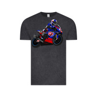 Vintage Black Superbike Toprak Razgatlıoğlu Vintage Tee - linhVisuals