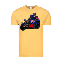 Vintage Mustard Superbike Toprak Razgatlıoğlu Vintage Tee - linhVisuals