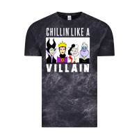 Cloud Black chillin like a villain Vintage Tee - linhVisuals