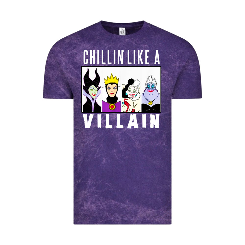 Chillin Like A Villain Vintage Tee by linhVisuals | Teevron