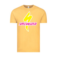 Vintage Mustard Specialized Bikes Bicycle Vintage Tee - linhVisuals