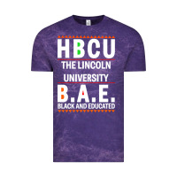 Cloud Purple hbcu the lincoln university black and educated black classic Vintage Tee - linhVisuals