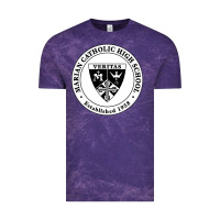 Cloud Purple marian catholic high school Vintage Tee - linhVisuals