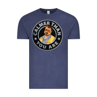 Vintage Denim calmer than you are Vintage Tee - linhVisuals