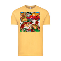 Vintage Mustard mexican  seamless pattern Vintage Tee - texasbilliewilder