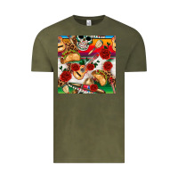 Vintage Olive mexican  seamless pattern Vintage Tee - texasbilliewilder