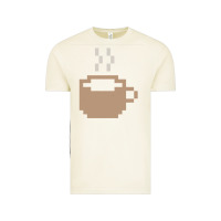 Vintage Arctic pixel coffee Vintage Tee - linhVisuals