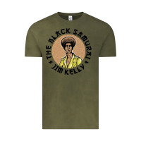 Vintage Olive the black samurai Vintage Tee - linhVisuals