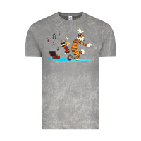 Cloud Rock calvin music Vintage Tee - linhVisuals