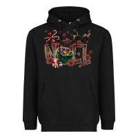 Black noel Heavyweight Hoodie - CowhideDigitalArt