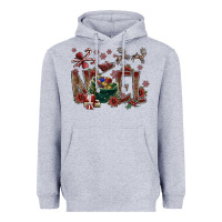 Heather Grey noel Heavyweight Hoodie - CowhideDigitalArt