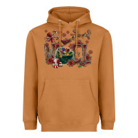 Meerkat noel Heavyweight Hoodie - CowhideDigitalArt