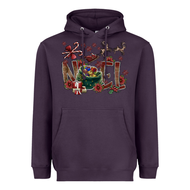 Noel Heavyweight Hoodie by CowhideDigitalArt | Teevron