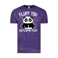 Cloud Purple panda cub fluff you giant panda Vintage Tee - linhVisuals