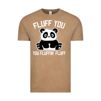 Vintage Coffee panda cub fluff you giant panda Vintage Tee - linhVisuals