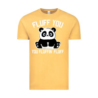 Vintage Mustard panda cub fluff you giant panda Vintage Tee - linhVisuals