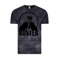 Cloud Black buster keaton Vintage Tee - linhVisuals