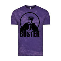 Cloud Purple buster keaton Vintage Tee - linhVisuals