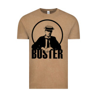 Vintage Coffee buster keaton Vintage Tee - linhVisuals