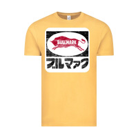 Vintage Mustard bullmark Vintage Tee - linhVisuals