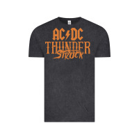 Vintage Black thunderstruck Vintage Tee - linhVisuals