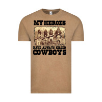 My Heroes Have Always Killed Cowboys Retro Vintage Tee | Teevron