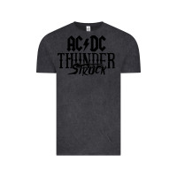 Vintage Black thunderstruck Vintage Tee - linhVisuals
