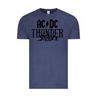 Vintage Denim thunderstruck Vintage Tee - linhVisuals