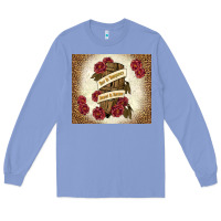 Colony Blue fear is temporary regret is forever Long Sleeve Tee - TumblerDesignByShophia
