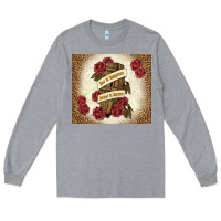 Heather Grey fear is temporary regret is forever Long Sleeve Tee - TumblerDesignByShophia